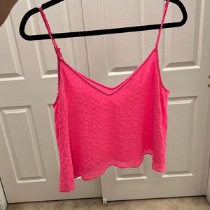 Lilly Pulitzer flowy tank sort of cropped